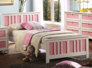 Four Colors Youth Panel Bed (Twin)