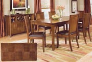 Walnut Finish Dining Room Set