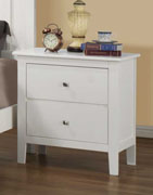 Harris Nightstand White