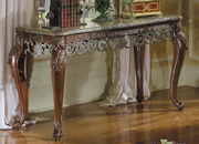 Barcelona Sofa Table with Marble Top