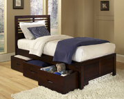 Paula Youth Full Bed with Twin Trundle