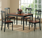 Hanna Black Piece Dinette