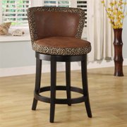 Lisbon Swivel Bar Stool Espresso 26