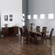 Verona Rectangular Dining Set Emperador Marble