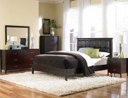 Hammond Panel Bedroom Set with Bi-cast Headboard