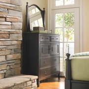 Summer Hill Dressing Chest and Mirror Set