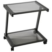 Landon Printer Cart - Graphite Black Smoked