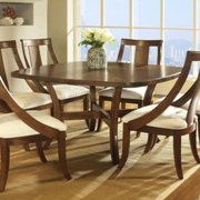 Gatsby Dining Table-Medium Brown