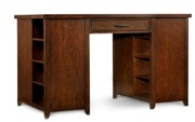 Wendover Utility Desk Complete-Two Drawer Pedestals