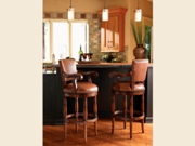 Fieldale Lodge Durango Bistro Pub Set-Two Bar Stool Table