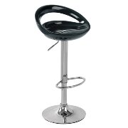 Swizzle Bar Stool-Black