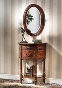 Louis XVI Oval Mirror