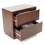 Travia Double File Cabinet-Beaver