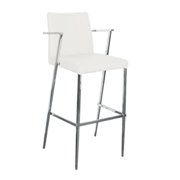 Kingston CS-WHT ounter Bar Stool