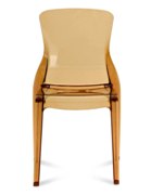 Chrystal Dining Chair-Transparent Amber