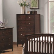 Tia Vertical Chest with 5 Drawers