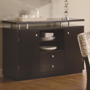 Libby Door Dining Server Buffet with Floating Top