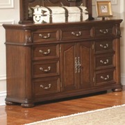 DuBarry Nine-Drawer Two-Door Dresser