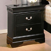 Saint Laurent Nightstand in Black