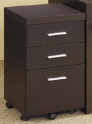 Dark Cappuccino File Cabinet