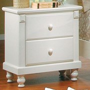 Pottery Black Nightstand