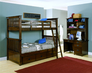 Santee Twin Over Twin Bunk Bed with Storage Drawer