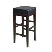 Metro Square Bar Bar Stool Black