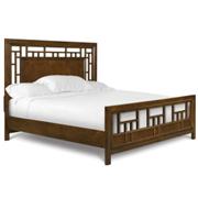 Jaffrey Wood Lattice Bed