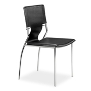 Modern Trafico Side Chair Black