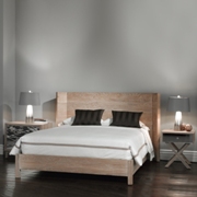 Carlyle Bedroom Set-Cerused White