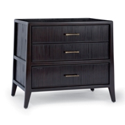 Marin Bachelors Chest Nightstand-Brass