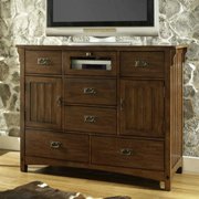 Craftsman Mule Chest-Medium Brown Oak