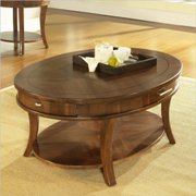 Gatsby Cocktail Table in Medium Brown