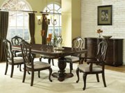 Melbourne Dining Set-Medium Brown