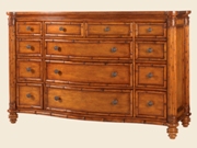 Island Estate Barbados Triple Dresser