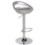 Swizzle Bar Stool-Sliver