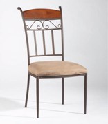 Amy Wrought Iron Side Chair