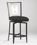 Alexis Laser Cut Swivel Counter Stool