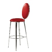 Belina B Bar Stool-Red