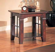 Cherry Finish End Table