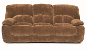 Fawn Casual Brown Ultra Plush Power Motion Sofa