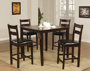 Harper Piece Dining Set in Espresso Finish