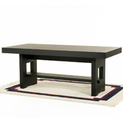 Rectangle Dining Table With Shelf