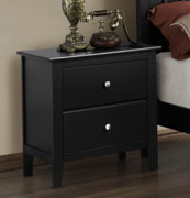 Harris Nightstand Black