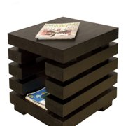 Gigi End Table- Wenge