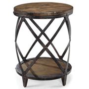 Pinebrook Wood Round Accent Table