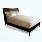 Soho Panel Bed-Black Cherry