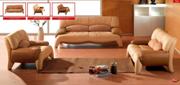 740 Series Modern Leather Living Room Set