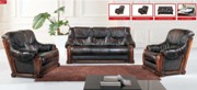 Castello Series Modern Leather Sofa Bed Set