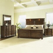 Melbourne Bedroom Set-Medium Brown